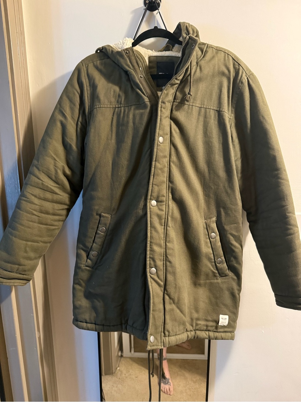 Only & Sons Sherpa Parka